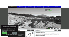 Desktop Screenshot of maroltbeton.si